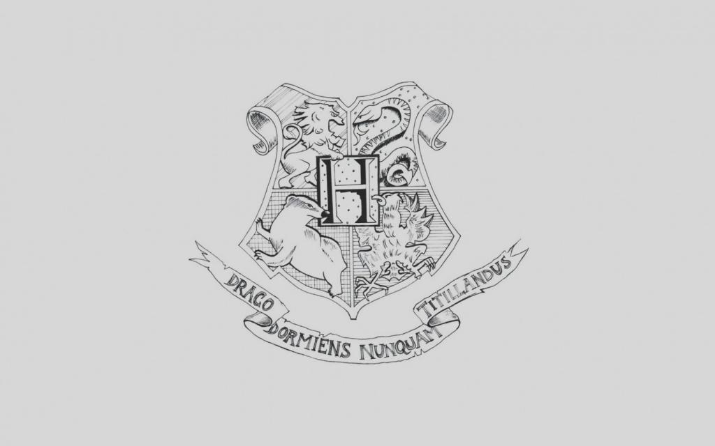 霍格沃茨徽章霍格沃茨加里·波特哈利·波特简介徽章,霍格沃茨