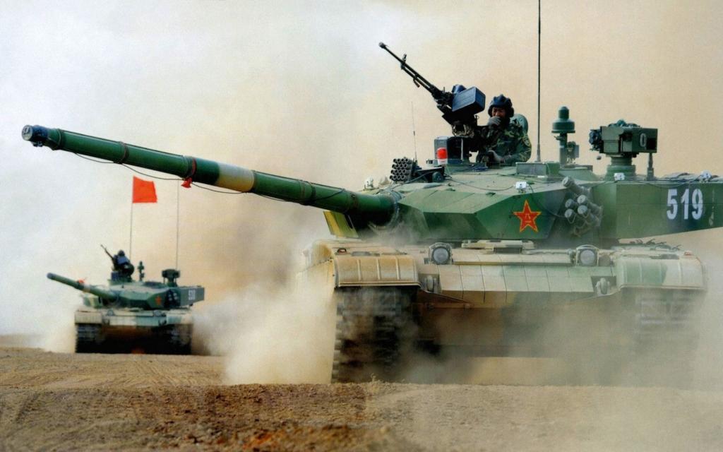 灰尘,坦克,中国主战坦克,99式