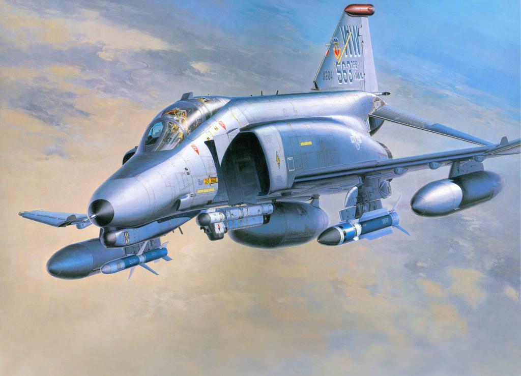 第三,麦道公司,F-4幻影II,拦截机,飞机,幽灵II,地面,美国,麦克唐纳道格拉斯,...
