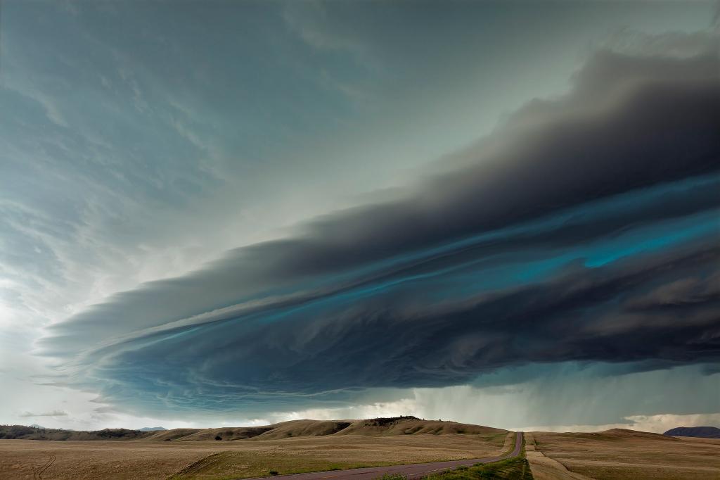 云,风暴,SuperCell,蒙大拿州,云,美国