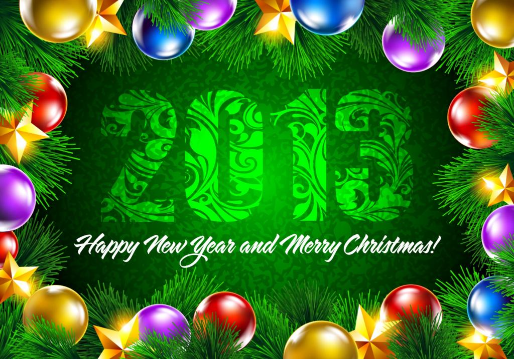绿色,多彩,新年快乐,明星,背景,圣诞快乐,装饰,云杉分行,新年,球,...
