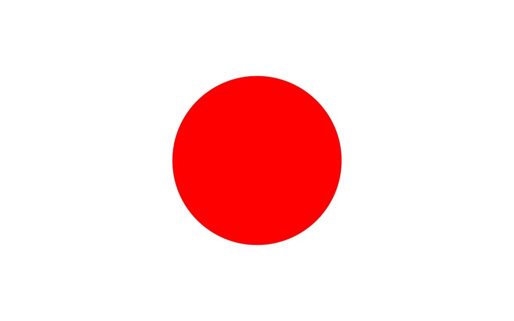 国旗太阳圆日本