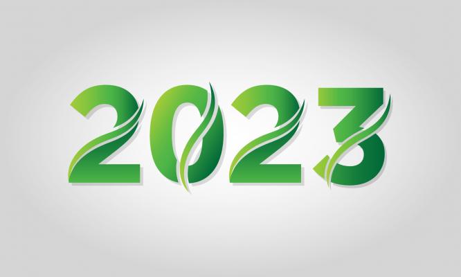 2023创意环保数字图片